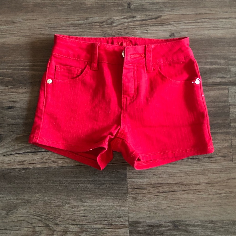Cute Red justice jean short